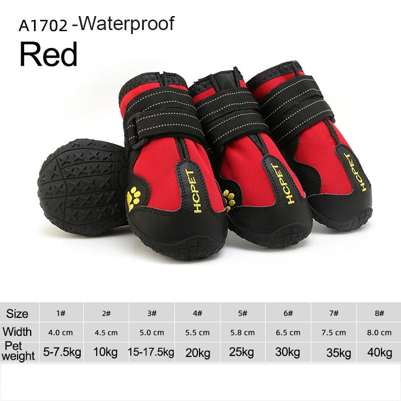 Waterproof Anti-Slip Dog Shoes