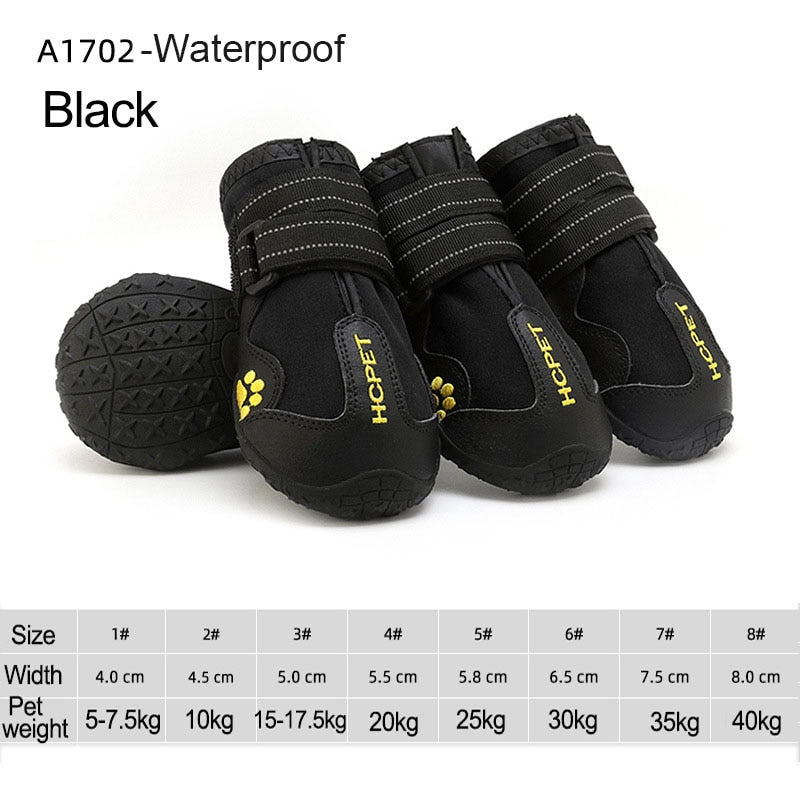 Waterproof Anti-Slip Dog Shoes