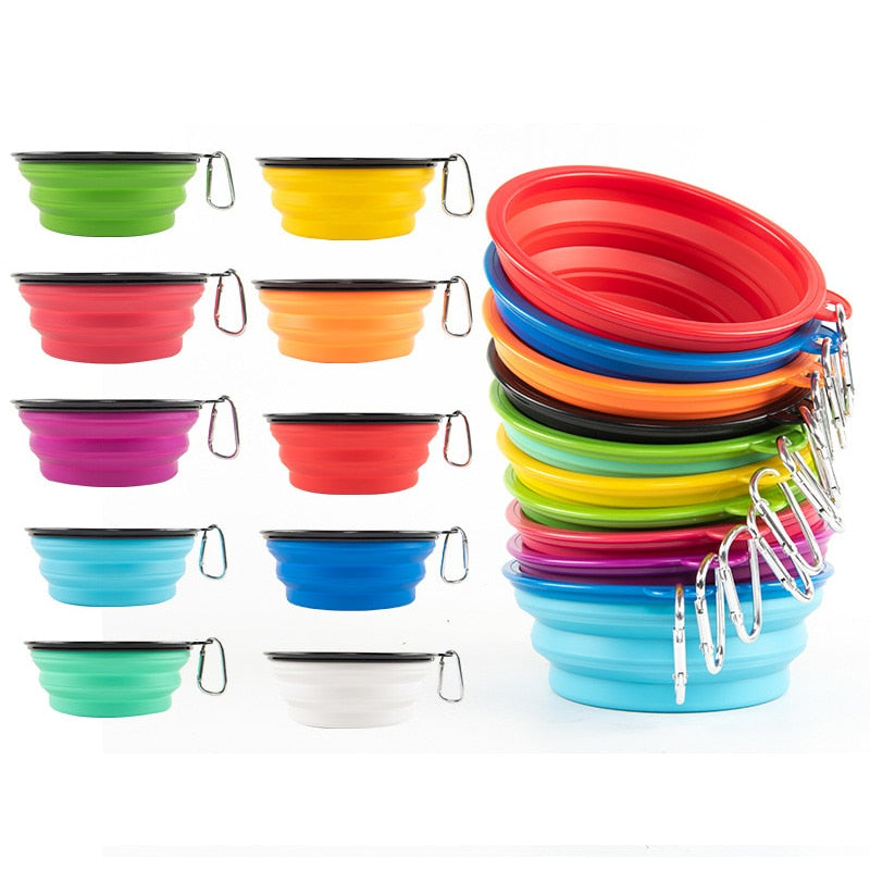 Collapsible Travel Pet Bowl